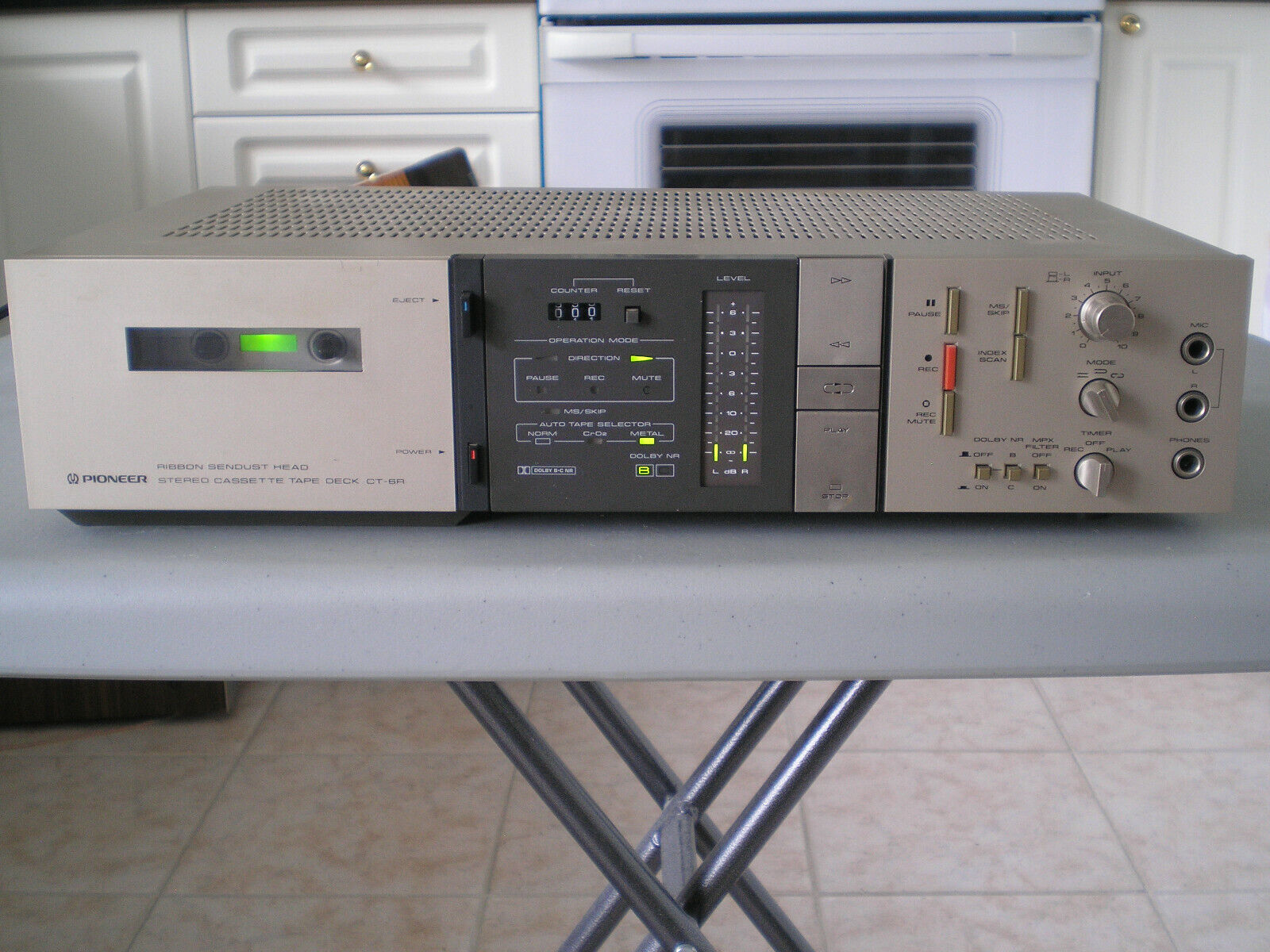 Кассетная магнитола Pioneer CT-6R-ЯПОНИЯ-1981-год