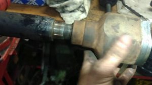 Износ шлицов промвала.