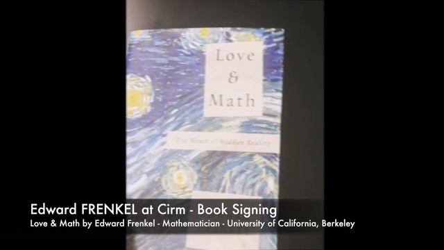 Edward Frenkel - Book Signing at Cirm смотреть онлайн