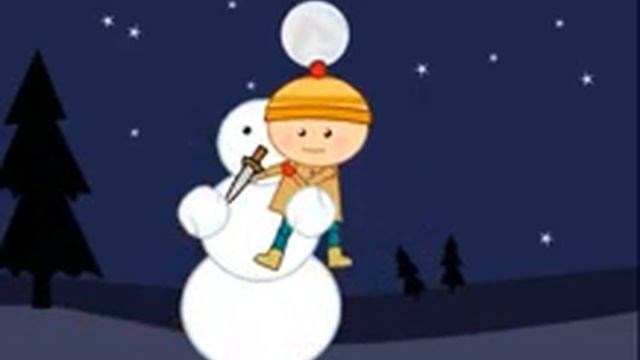 Прикольный снеговик смотреть онлайн