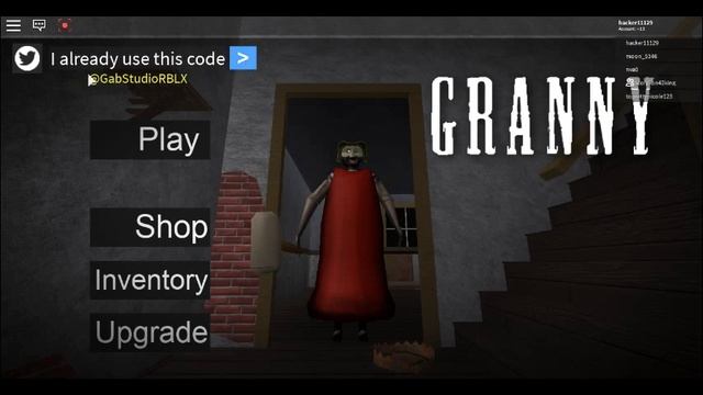 Granny Roblox codes смотреть онлайн