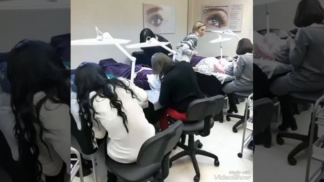 Вельвет ресниц Обучение. Обучение Velvet ресниц.