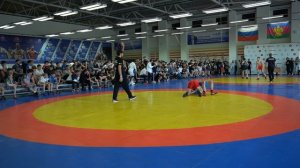 Вес 68 кг. 1/8 финала Назаренко (Славянский р-н)-Дубовой (Армавир) Спартакиада Кубани 2024 г.