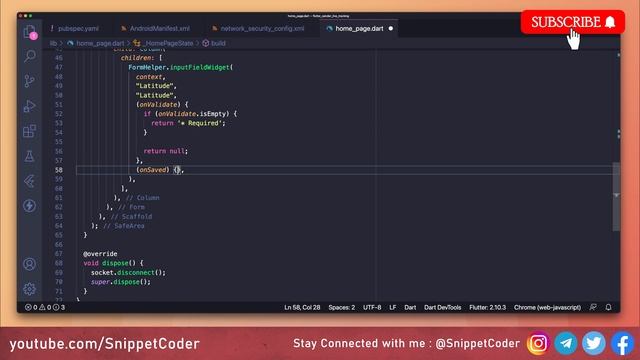 Location Tracking Using Flutter, NodeJS & Socket.io