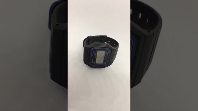 Оригинальные часы Casio F-91W