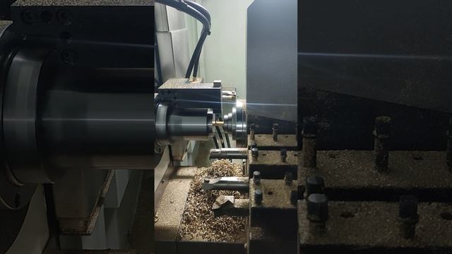 токарная обработка шпильки из латуни на токарном автомате Z-MAT S28 смотреть онлайн
