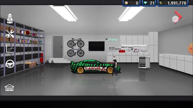 Pixel Car Racer видео обучение от Xanwarn - как покупать, продавать и вставить деталь