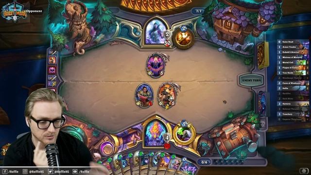 Oh NO... NOT AGAIN?! A NEW Hysteria COMBO in TREACHERY WARLOCK | Darkmoon Races | Wild Hearthstone смотреть онлайн