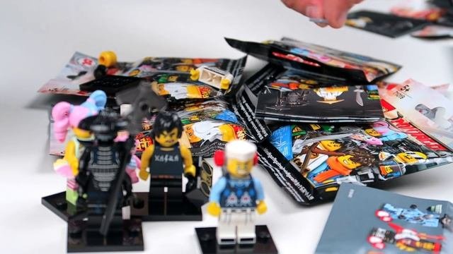 Раскрываем LEGO Ниндзяго Минифигурки!