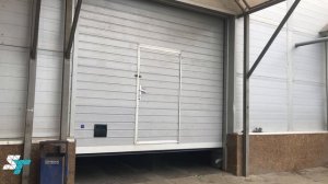 9 лет назад установили ворота Алютех для техцентра