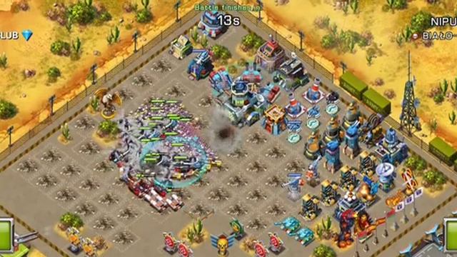 Iron desert some high level player attacks.