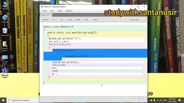 JAVA String Handling Part 27: Alphabetic Pattern смотреть онлайн