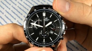 Часы Casio EDIFICE EFR-510L-1A - видео обзоры наручных часов | Watch-Forum.RU