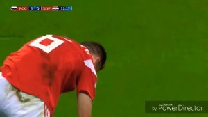 РОССИЯ - ХОРВАТИЯ ГОЛ ЧЕРЫШЕВА 1:0