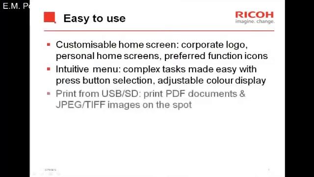 Ricoh MP C305spf Colour Multifunctional Printer смотреть онлайн