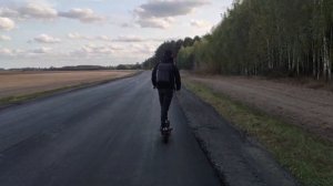 Покатушки на ЭЛЕКТРОСАМОКАТАХ. ЧУТЬ НЕ... #1