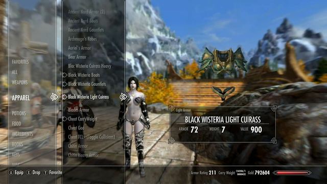 Skyrim (mods) - Spotlight On: N8k Black Wisteria - 7b Bombshell смотреть онлайн