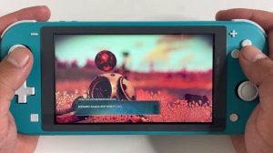 No Man's Sky Nintendo Switch LITE Gameplay and Unboxing
