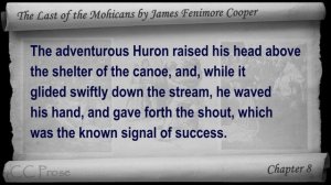 Chapter 08 - The Last of the Mohicans by James Fenimore Cooper