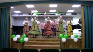 ДМШ имени М.Л Таривердиева Фольклорный ансамбль Карусель Казачья песня Как у нашей сотни