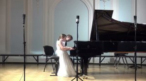 Захар Внутских и Мария Белокопытова, В.Гаврилин, цикл Зарисовки, Подражание старинному, Тарантелла