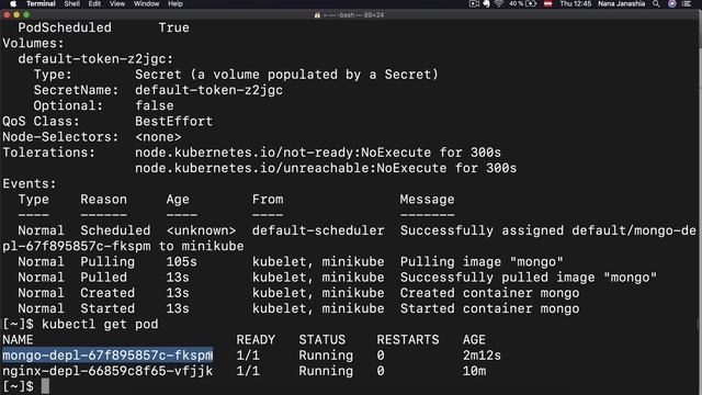 Kubectl Basic Commands - Create and Debug Pod in a Minikube cluster | Kubernetes Tutorial 18