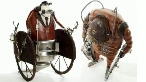 Необычные скульптуры в стиле "Стимпанк"