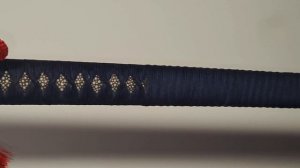 Японский меч Нагамака наоси работы кузнеца Минамото Ясутака эпоха Муромати возраст клинка 600 лет