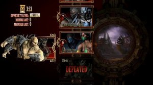 Mortal Kombat Komplete Edition - Goro MK1 & Shao Kahn MK3 Costume Tag Ladder 4K Gameplay Playthroug