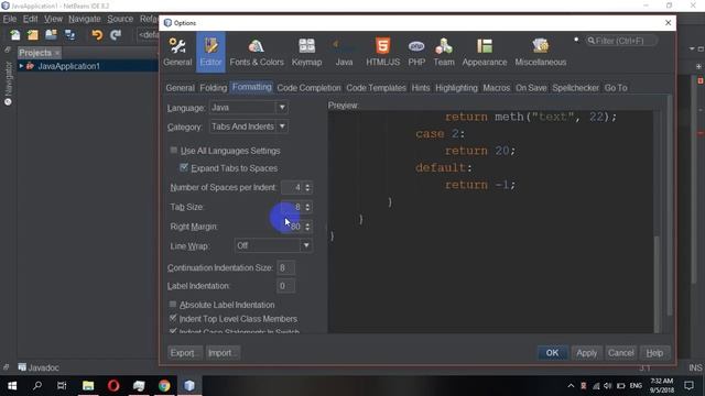How to Remove Red vertical line in NetBeans смотреть онлайн