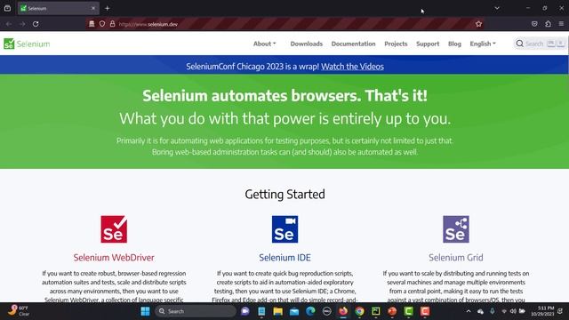 Selenium WebDriver with Python tutorial 5 | Writing First Automation Script  Selenium with Python