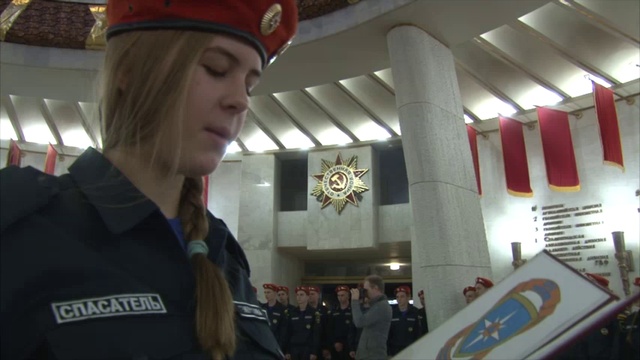 Присяга курсантов Колледжа противопожарной и спасательной служб и Школы спасателей Ростова-на-Дону
