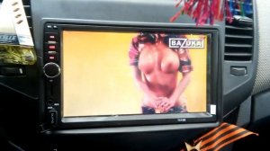 Китайская магнитола 7018b