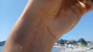 Сравнение пляжей в Архипо-Осиповке. Прогулка по поселку и набережной. Архипо-Осиповка 2017 июль.