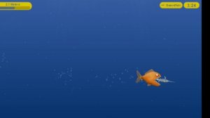 TASTY BLUE. Золотая рыбка съедает Планету.Мульт-игра.