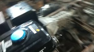 самодельный минипогрузчик часть 8 установка двигателя и нш-10