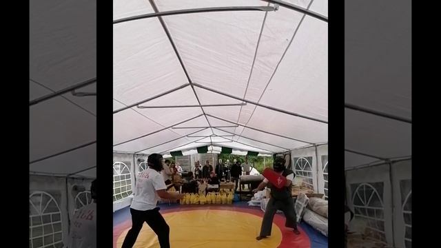 Японское фехтование спочан, фрагменты поединков