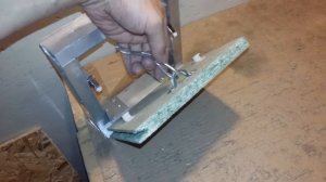 Люк под плитку нажимной со съемной дверцей на цепочке 19 INCHES (PUSHAP)