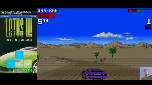 Lotus III The Ultimate Challenge - Easy Championship - Track 4 - Desert - 2'14.3 смотреть онлайн