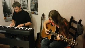 Евгения Рыбакова и Денис Маяков. Пой