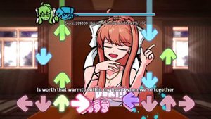 Friday Night Funkin': Doki Doki Takeover Plus! - Epiphany with lyrics (FC)