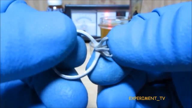 Серебрение кольца - покрытие меди серебром 999 пробы (Electroplating with silver)