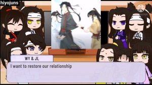 Mdzs/Mo dao zu shi/ The Untamed react to the juniors (Part 4) US