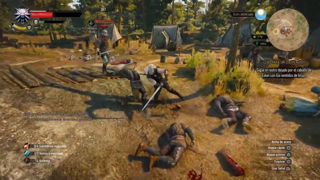 The Witcher 3 killing humans смотреть онлайн