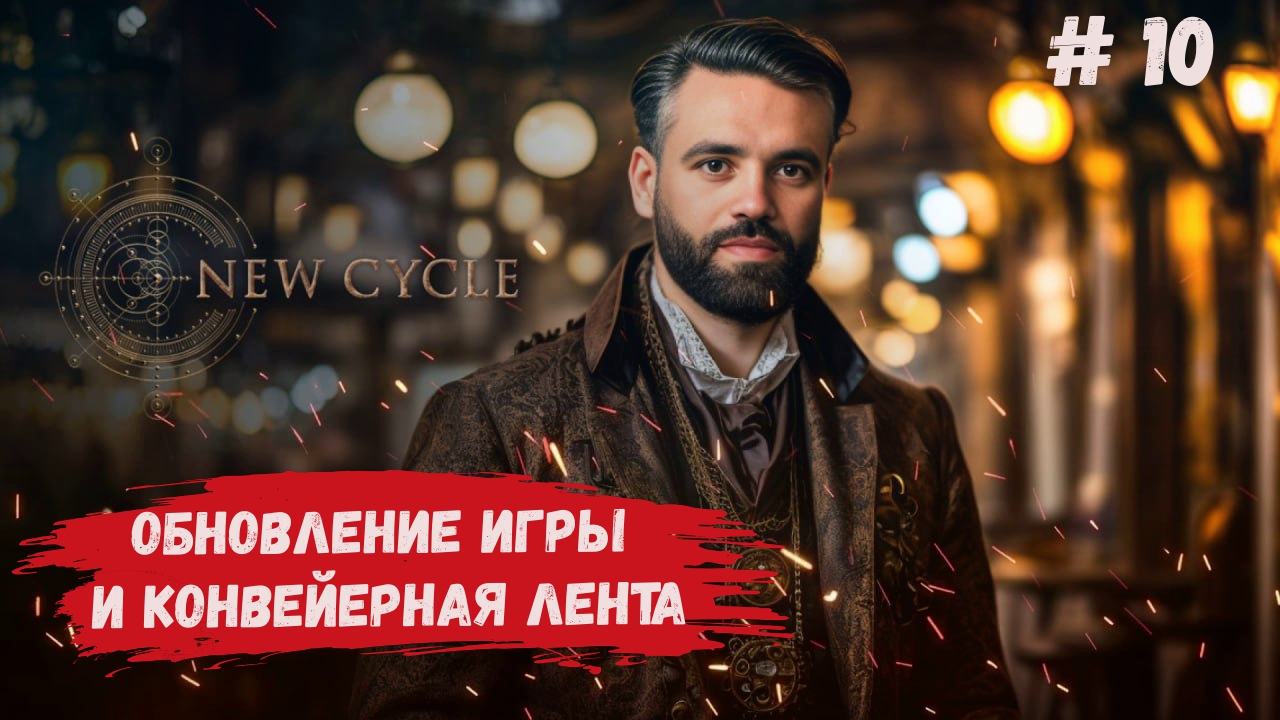 New Cycle стратегия на выживание, обновление игры и конвейерная лента, разбираемся #newcycles