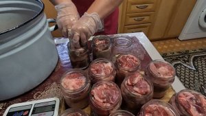 Домашняя тушёнка из свинины просто и вкусно