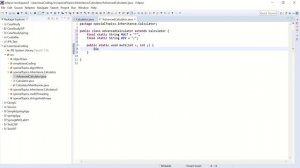 Java Tutorial Lesson 0033 - Calculator using Inheritance and OOP