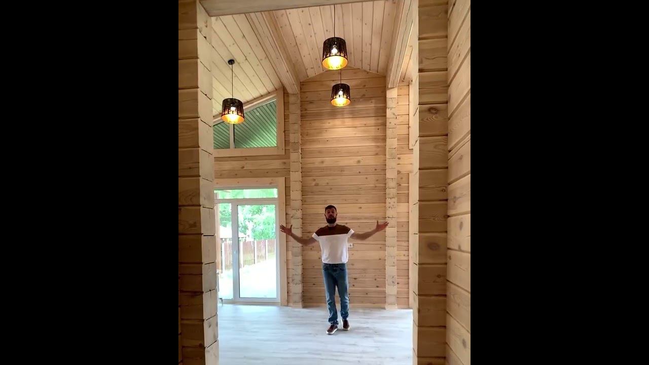 Дом из профилированного бруса, КП Лаки Парк