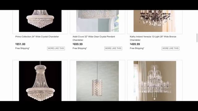 Glam Living Room Tour! | New Lamps Plus Light Fixtures смотреть онлайн