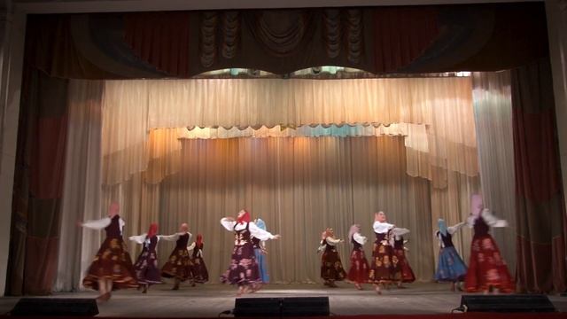 «Девичьи переборы» Народный коллектив  ансамбль народного танца «Самоцветы»